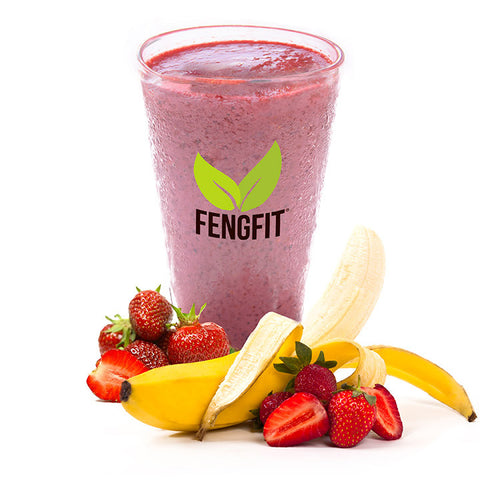 Strawberry-Banana Protein Refresher